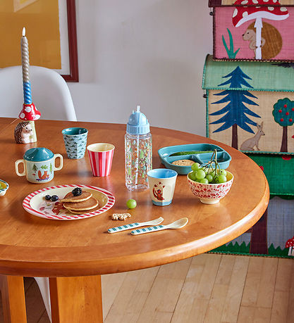 Rice Drikkedunk - 500 ml - Blue/Happy Forest