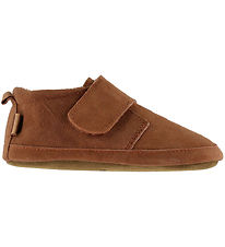 Melton Soft Sole Leather Shoes - Chestnut