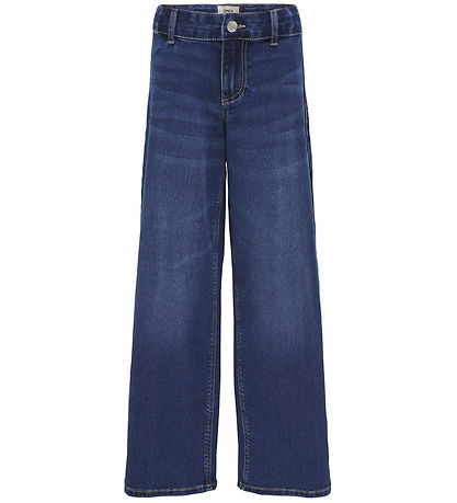 Kids Only Jeans - Noos - KogSylvie - Wide Leg - Dark Blue Denim Kids Only Jeans - Noos - KogSylvie - Wide Leg - Dark Blue Denim