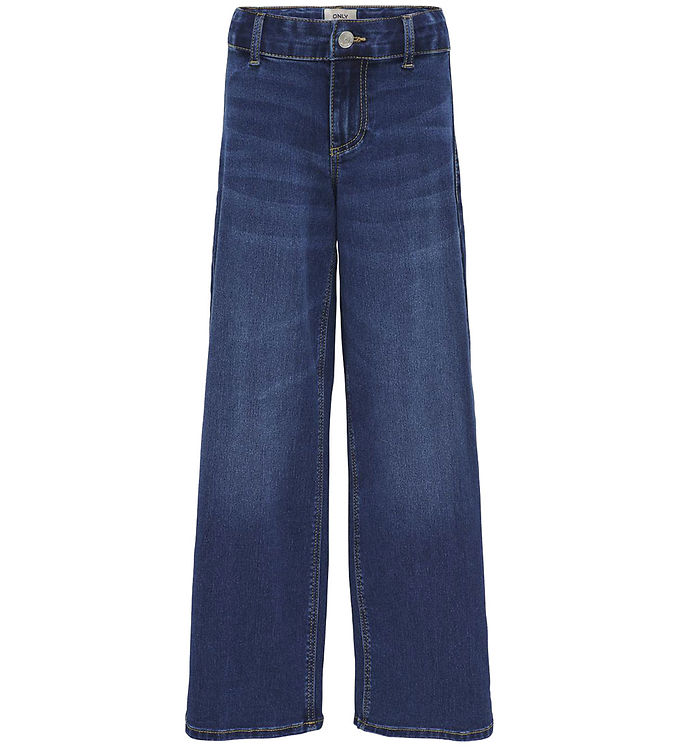 Kids Only Jeans - Noos - KogSylvie - Wide Leg - Dark Blue Denim