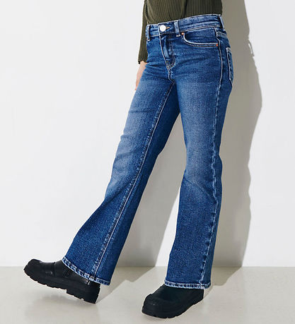 Kids Only Jeans - Noos - KogJuicy - Wide Leg - Medium Blue Denim