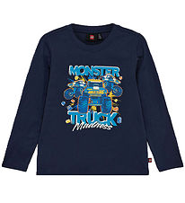 LEGO® City Bluse - LWTano - Dark Navy m. Print