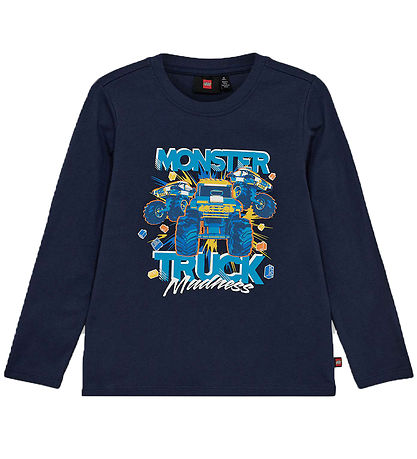 LEGO® City Bluse - LWTano - Dark Navy m. Print