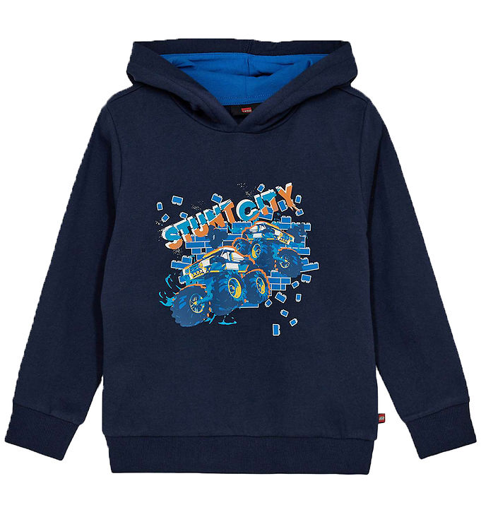 LEGOÂ® City Hættetrøje - LWScout - Dark Navy