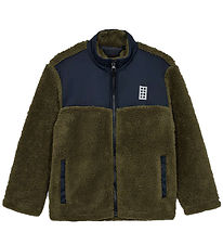 LEGO® Wear Fleecejakke - LWScout - Dark Khaki