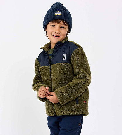LEGO® Wear Fleecejakke - LWScout - Dark Khaki