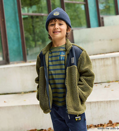 LEGO® Wear Fleecejakke - LWScout - Dark Khaki