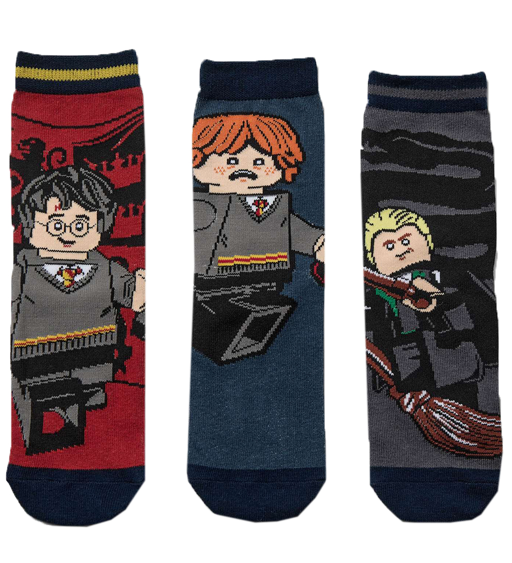 LEGO® Harry Potter Socken - 3er-Pack - LWAris - Dark Ed - LEGO® Wear - 28/30 - Socken