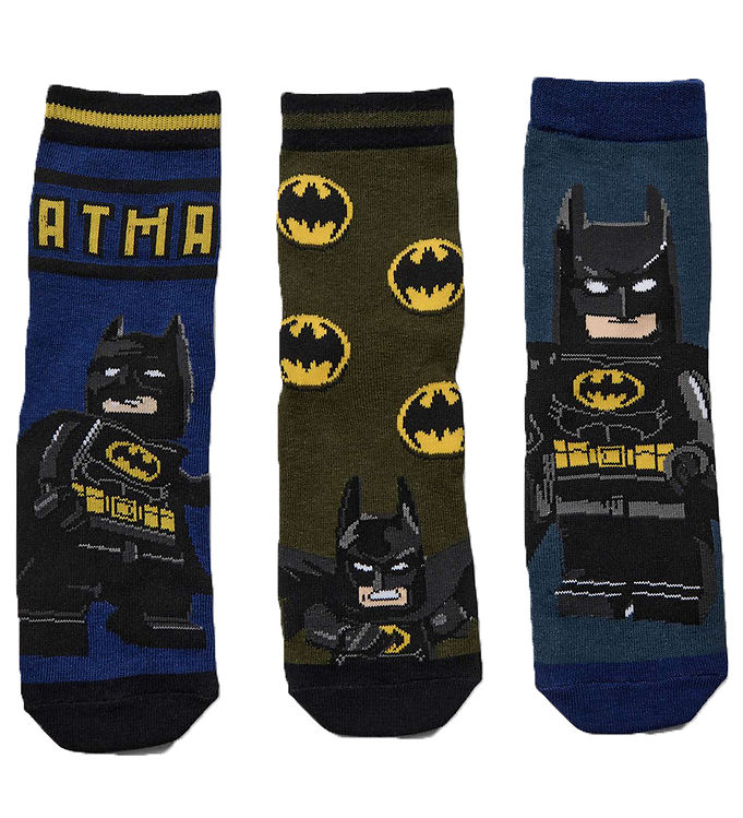 LEGO ® Batman Strømper - 3-pak - LWAris - Dark Khaki