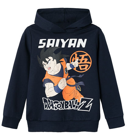 Name It Hættetrøje - Noos - NkmJam DragonBall - Dark Sapphire