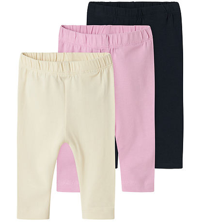 Name It Leggings - 3-pak - NbfVuvivian - Summer Sand Name It Leggings - 3-pak - NbfVuvivian - Summer Sand