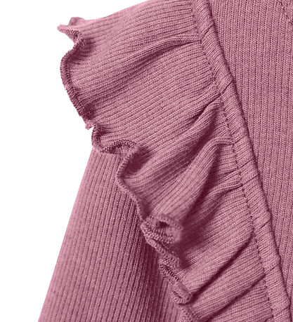 Name It Bluse - Rib - NmfNilla - Mauve Orchid