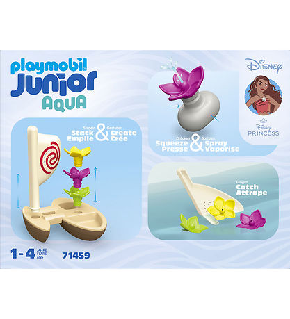 Playmobil Junior Aqua - Junior & Disney Moana's Sail Boat - 7145 Playmobil Junior Aqua - Junior & Disney Moana's Sail Boat - 7145