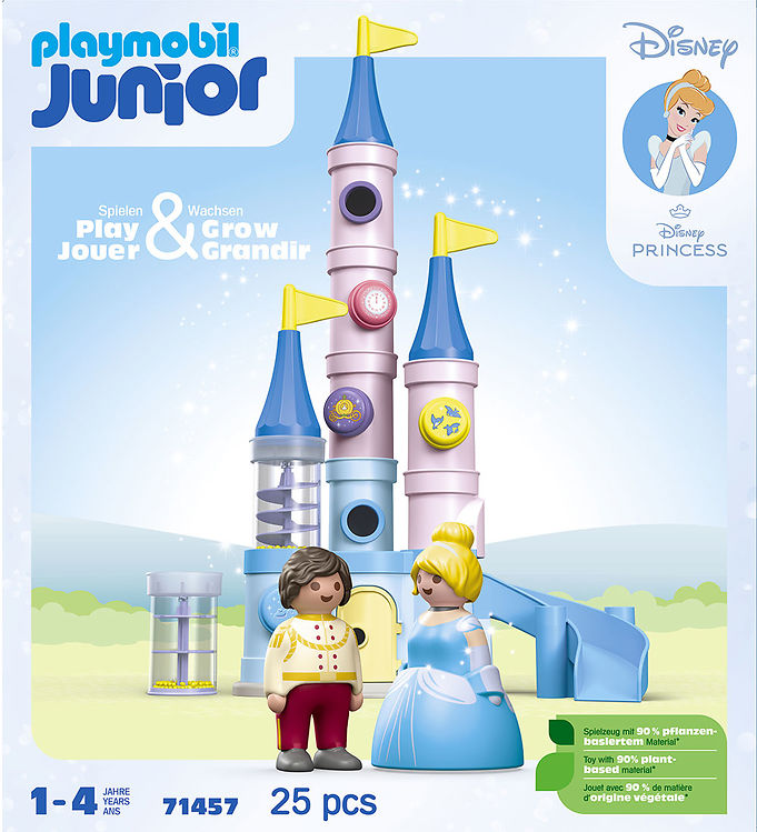 Playmobil Junior - Disney - Askepots Slot - 71457 - 25 Dele