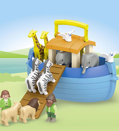 Playmobil Junior - My Take Along Noah's Ark - 71681 - 15 Dele