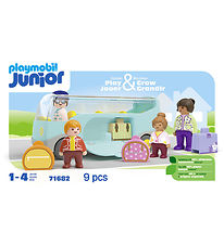 Playmobil Junior - Airport Shuttle Bus - 71682 - 9 Dele