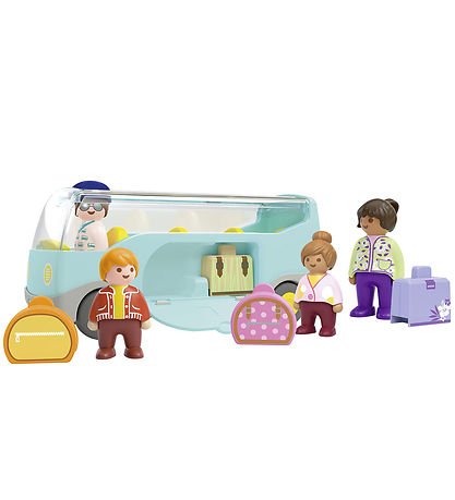 Playmobil Junior - Airport Shuttle Bus - 71682 - 9 Dele Playmobil Junior - Airport Shuttle Bus - 71682 - 9 Dele