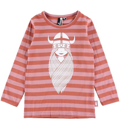 Danefæ Nattøj - Danelukoeje Set - Swedish Red/Antique Rose Freja Danefæ Nattøj - Danelukoeje Set - Swedish Red/Antique Rose Freja