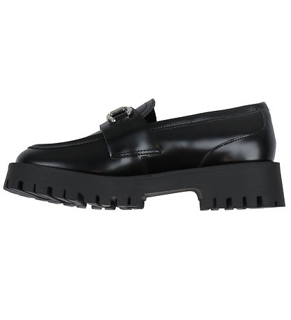 Steve Madden Sko - Lando-CN Loafer - Black Leather Steve Madden Sko - Lando-CN Loafer - Black Leather