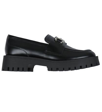 Steve Madden Sko - Lando-CN Loafer - Black Leather Steve Madden Sko - Lando-CN Loafer - Black Leather