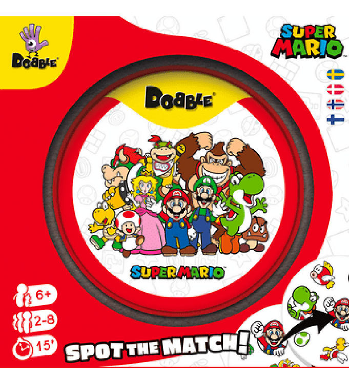 Asmodee - Dobble - Super Mario Nordic
