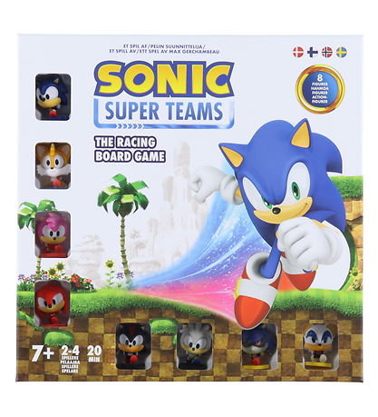 Asmodee - Sonic Brætspil - Sonic Super Teams - Nordic Asmodee - Sonic Brætspil - Sonic Super Teams - Nordic