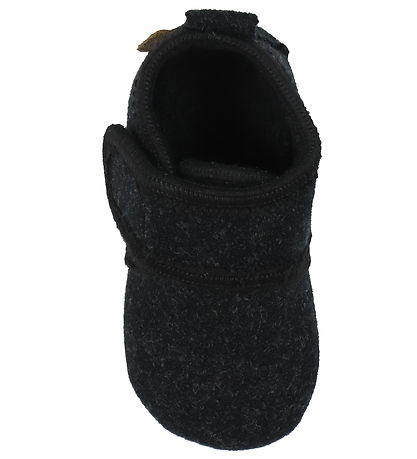 Mikk-Line Hjemmesko - Prewalker Felt - Dark Grey Melange Mikk-Line Hjemmesko - Prewalker Felt - Dark Grey Melange