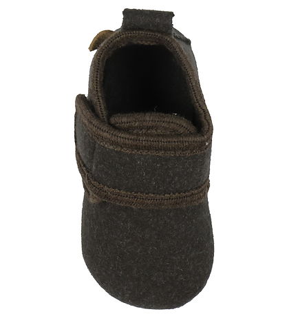 Mikk-Line Hjemmesko - Prewalker Felt - Chocolate Chip Mikk-Line Hjemmesko - Prewalker Felt - Chocolate Chip