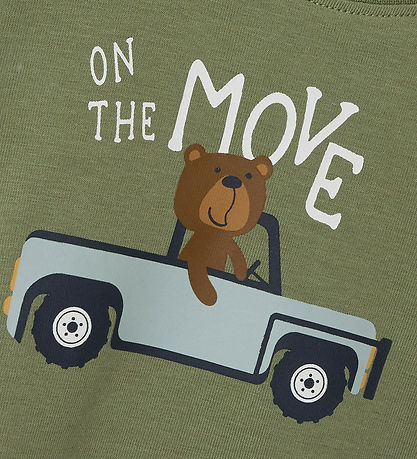 Name It T-shirt - NbmHenroy - Oil Green