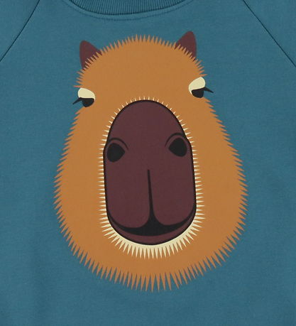 DYR-Cph Sweatshirt - Dyrbellow - Dark Slate Kapivar