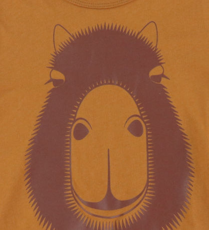 DYR-Cph Bluse - Dyrshedding - Golden Honey Unico Kapivar DYR-Cph Bluse - Dyrshedding - Golden Honey Unico Kapivar