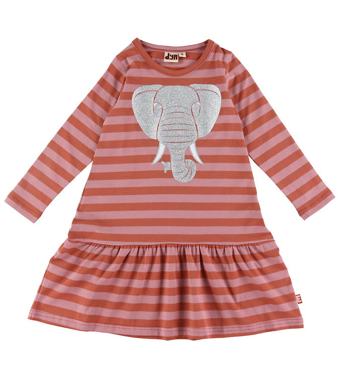 DYR-Cph Kjole - Dyrbirdy - Antique Rose/Swedish Red Elefant