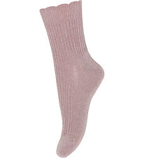 MP Socks - Bamboo - Celosia Glitter - Mauve Shadows MP Socks - Bamboo - Celosia Glitter - Mauve Shadows