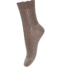 MP Socks - Bamboo - Celosia Glitter - Brown Sienna MP Socks - Bamboo - Celosia Glitter - Brown Sienna