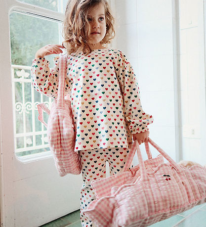 Konges Sløjd Dukkelift - Powder Pink Check Konges Sløjd Dukkelift - Powder Pink Check