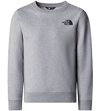 The North Face Sweatshirt - Box - Light Grey Heather The North Face Sweatshirt - Box - Light Grey Heather