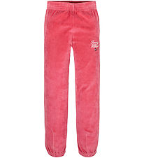Tommy Hilfiger Velourbukser - Script - Heritage Pink Tommy Hilfiger Velourbukser - Script - Heritage Pink