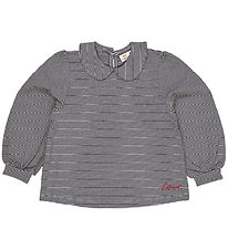 Copenhagen Colors Bluse - Navy/Cream Stripe Copenhagen Colors Bluse - Navy/Cream Stripe