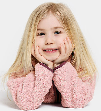 Didriksons Fleecejakke - Gibbs - Dusty Pink Didriksons Fleecejakke - Gibbs - Dusty Pink