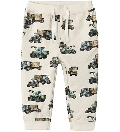 Name It Sweatpants - NmmNiklo - Peyote Melange Name It Sweatpants - NmmNiklo - Peyote Melange