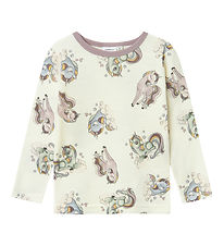 Name It Bluse - Uld - Noos - NmfWillitus - Snow White m. Enhjørn Name It Bluse - Uld - Noos - NmfWillitus - Snow White m. Enhjørn