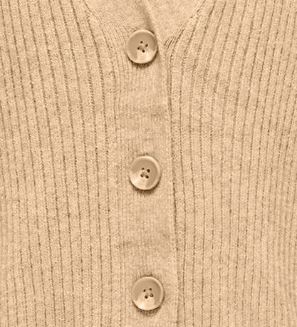 Kids Only Cardigan - Strik - KogMandy - Beige