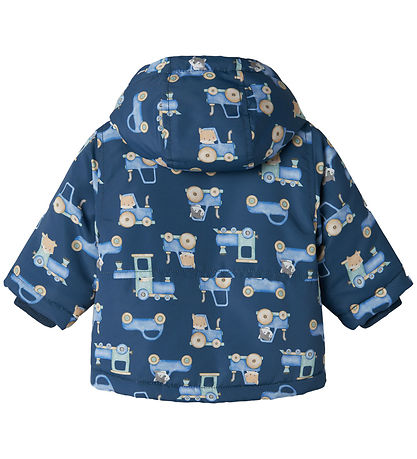 Name It Dynejakke - NbmMax - Dark Denim/Train Name It Dynejakke - NbmMax - Dark Denim/Train