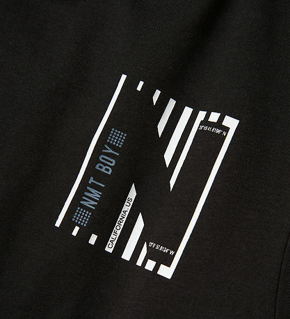 Name It T-shirt - NkmVilogo - Black/NMT Boy Name It T-shirt - NkmVilogo - Black/NMT Boy
