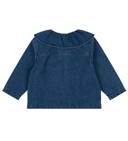 Konges Sløjd Skjorte - Magot - Denim Blue Cherry Konges Sløjd Skjorte - Magot - Denim Blue Cherry