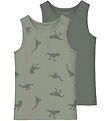 Name It Undertrøje - Noos - NmmTank - 2-pak - Agave Green Name It Undertrøje - Noos - NmmTank - 2-pak - Agave Green