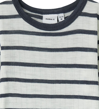 Name It Body l/æ - Uld - NmmWang - Snow White/Ombre