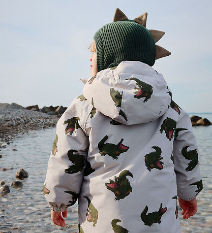 Konges Sløjd Elefanthue - Uld - 2-lags - Grøn