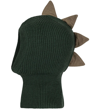 Konges Sløjd Elefanthue - Uld - 2-lags - Grøn