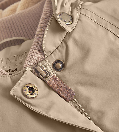 Mini A Ture Vinterjakke - Wang Fleece - Savannah Tan Mini A Ture Vinterjakke - Wang Fleece - Savannah Tan